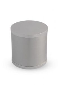 Mini urna em alumínio para cinzas