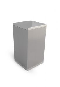 Mini urna em alumínio para cinzas