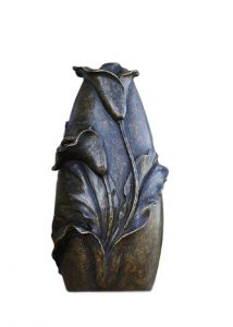 Urna para cinzas em bronze 'Flores'