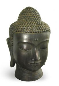 Urna cinzas 'cabeça' de Buda