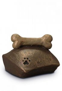 Urna funerária para animais de estimação em cerâmica