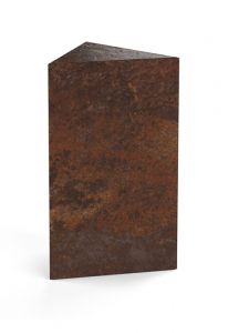 Mini urna funerária em bronze