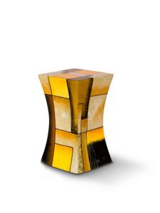 Mini urna para cinzas em fibra de vidro