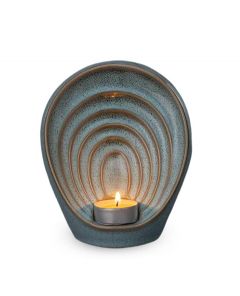 Mini urna cinzas 'Anjo da guarda' com suporte de vela em diversas cores