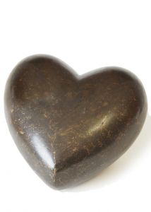 Urna funerária em bronze 'Coração'