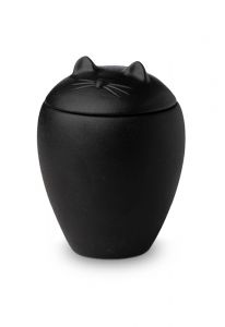 Urna funerária para gatos preto