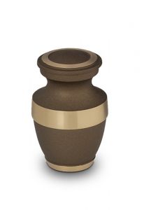 Mini urna para cinzas de latão