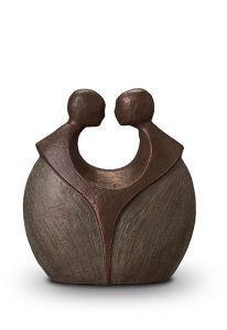 Mini urna para cinzas em cerâmica